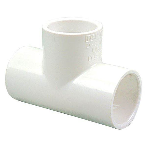 (Nibco Part#: L107050P) 4611 - Tee Slip x Slip x Slip - PVC Schedule 40 - Flow Control Products