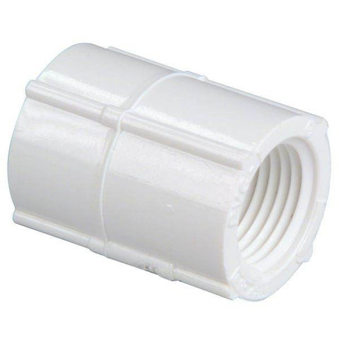 (Nibco Part#: L005100P) 4601-3-3 - Coupling FIPT x FIPT - PVC Schedule 40 - Flow Control Products