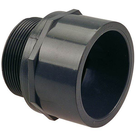 (Nibco Part#: CA04854) 4504 - Male Adapter S x MPT - PVC Schedule 80 - Flow Control Products