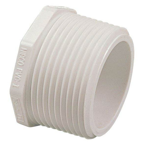 (Nibco Part#: L17035Y) 4616-4 - Plug MIPT - PVC Schedule 40 - Flow Control Products