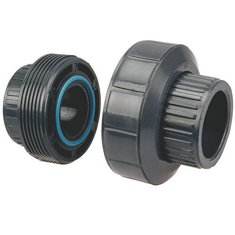 (Nibco Part#: CA20055) 4533E - EPDM Socket Union S x S - PVC Schedule 80 - Flow Control Products