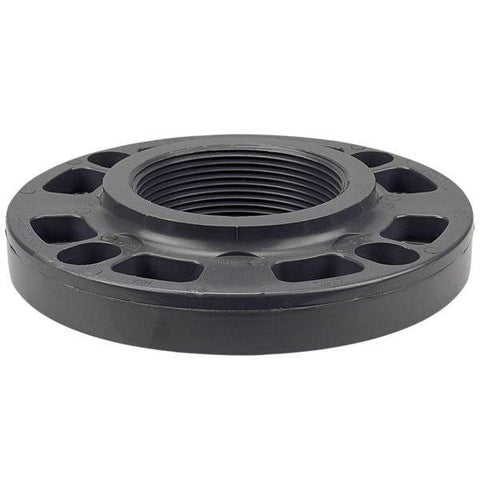 (Nibco Part#: CA25200) 4551-W-3 - Thread Flange FPT - PVC Schedule 80, One-Piece Webbed Design - Flow Control Products