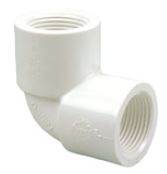 (Nibco Part#: L06620YP) 4607-3-3 - 90-degree Elbow FIPT x FIPT - PVC Schedule 40 - Flow Control Products