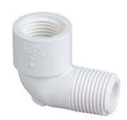 (Nibco Part#: L06710Y) 4607-3-4 - 90-degree Street Elbow MIPT x FIPT - PVC Schedule 40 - Flow Control Products