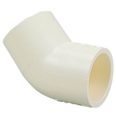 (Nibco Part#: M043300) 4706 - 45-degree Elbow Slip x Slip - CPVC-CTS - Flow Control Products
