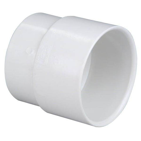 (Nibco Part#: K009050) 4800 - Soil Pipe Adapter H x H - PVC DWV - Flow Control Products