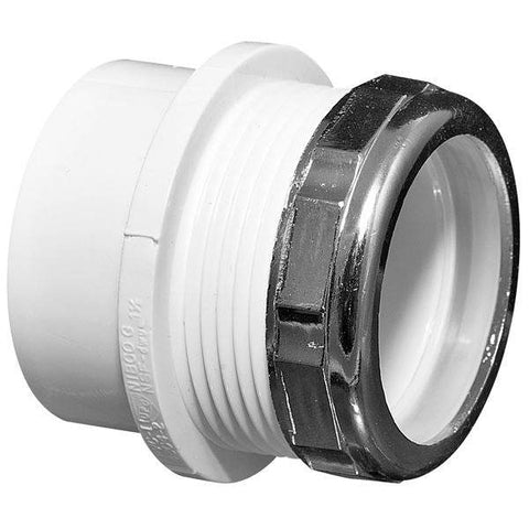 (Nibco Part#: K014570) 4801-2-7-C - Trap Adapter Spg x SJ - PVC DWV - Flow Control Products