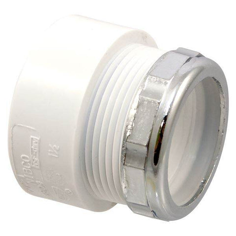 (Nibco Part#: K018170) 4801-7-C - Trap Adapter H x SJ - PVC DWV - Flow Control Products