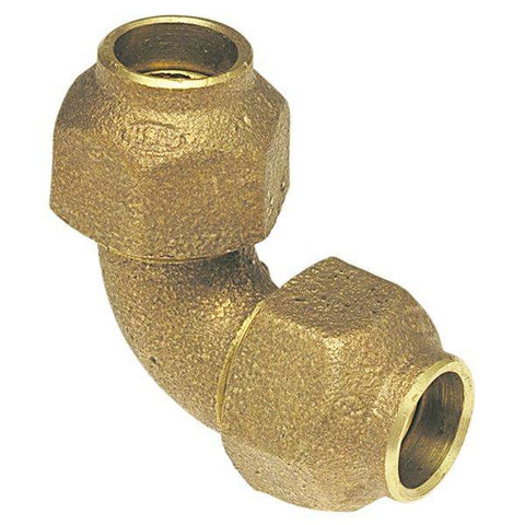 (Nibco Part#: 6046450) 507 - Flared 90-degree Elbow FL x FL - Cast - Flow Control Products