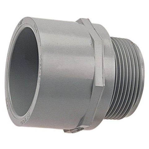 (Nibco Part#: CB03754) 5104 - Male Adapter S x MPT - Corzan CPVC Schedule 80 - Flow Control Products