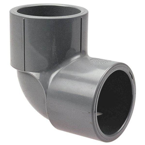 (Nibco Part#: CB05700) 5107 - Socket 90-degree Elbow S x S - Corzan CPVC Schedule 80 - Flow Control Products