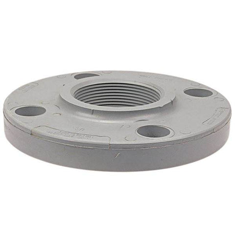 (Nibco Part#: CB19970) 5151-W - Socket Flange - Corzan CPVC Schedule 80, One-Piece Webbed Design - Flow Control Products