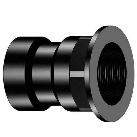(Nibco Part#: I025500) 5803-TPA - Tray Plug Adapter Hub x NPSM Thread - ABS DWV - Flow Control Products