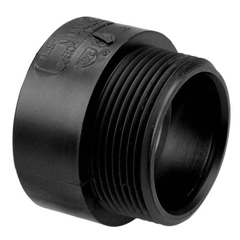 (Nibco Part#: I031000) 5804 - Male Adapter H x MIPT - ABS DWV - Flow Control Products
