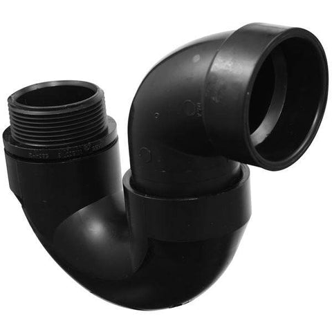 (Nibco Part#: I545300) 5881 - P-Trap Hub x SJ - ABS DWV - Flow Control Products