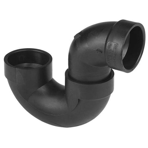 (Nibco Part#: I565400) 5885 - P-Trap Hub x Hub - ABS DWV - Flow Control Products