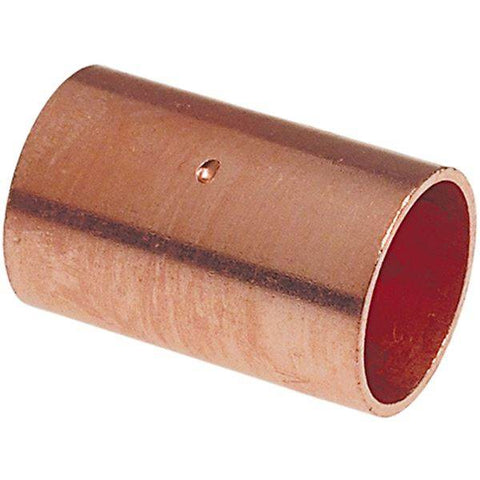(Nibco Part#: 9000350CB) 600-DS - Coupling with Dimpled Tube Stop C x C - Wrot - Flow Control Products