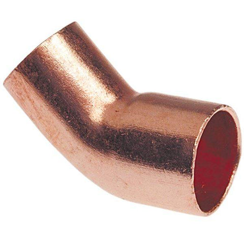 (Nibco Part#: 9046250) 606-2 - 45-degree Fitting Elbow Ftg x C - Wrot - Flow Control Products