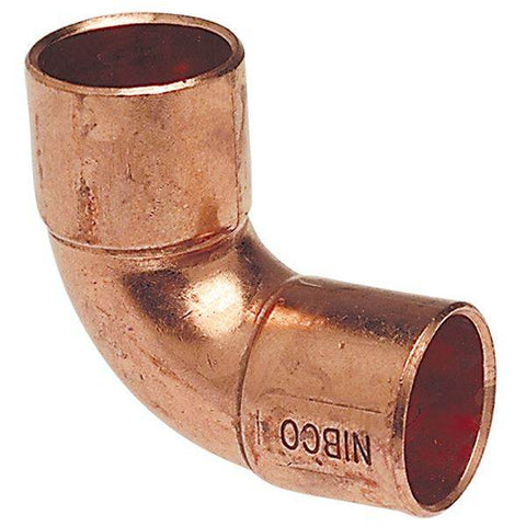 (Nibco Part#: 9070500CB) 607-I - 90-degree Intermediate Radius Elbow C x C - Wrot - Flow Control Products