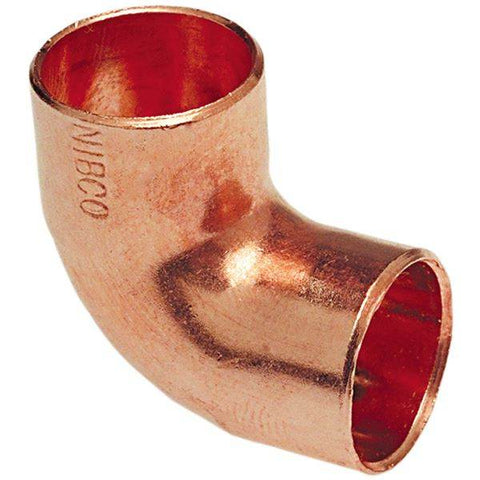 (Nibco Part#: 9057400CB) 607 - 90-degree Elbow Close Rough C x C - Wrot - Flow Control Products