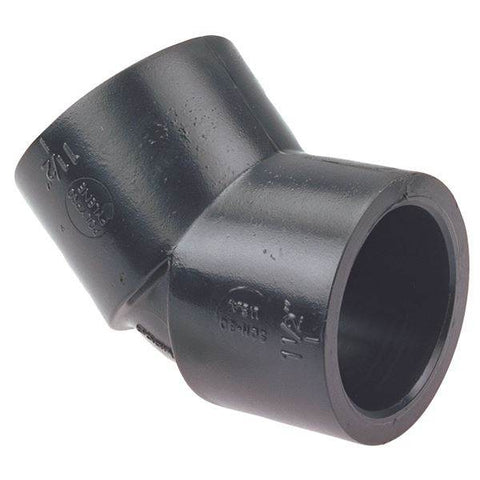 (Nibco Part#: CC01300) 6106 - Socket 45-degree Elbow S x S - Black Polypropylene Schedule 80 - Flow Control Products