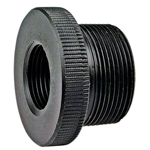 (Nibco Part#: CC05700) 6118-3-4 - Flush Thread Reducer Bushing MPT x FPT - Black Polypropylene Schedule 80 - Flow Control Products