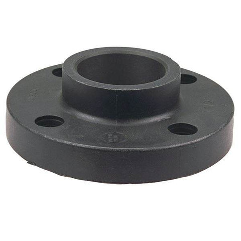 (Nibco Part#: CC09000) 6151-H - Socket Flange S - Black Polypropylene Schedule 80, One-Piece Solid Design - Flow Control Products