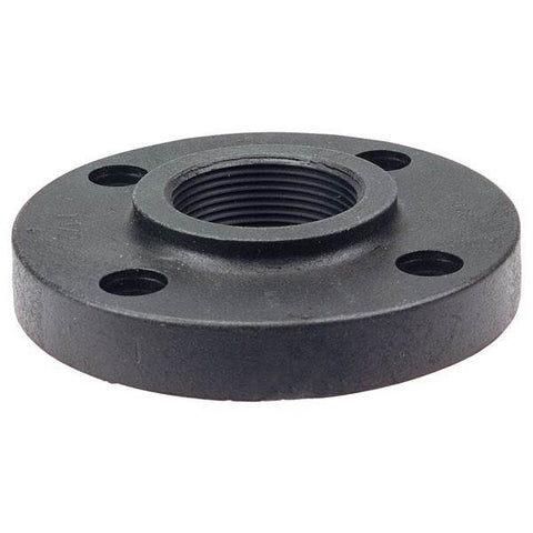 (Nibco Part#: CC09550) 6151-H-3 - Thread Flange FPT - Black Polypropylene Schedule 80, One-Piece Solid Design - Flow Control Products
