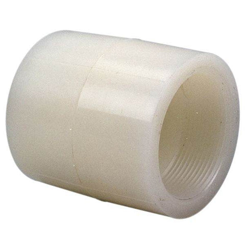 (Nibco Part#: CE00700) 6603 - Female Adapter Coupling S x FPT - Kynar Natural PVDF Schedule 80 - Flow Control Products