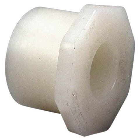 (Nibco Part#: CE03040) 6618 - Flush Socket Reducer Bushing Spg x S - Kynar Natural PVDF Schedule 80 - Flow Control Products