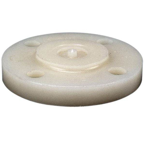 (Nibco Part#: CE03730) 6619-H - Blind Flange - Kynar Natural PVDF Schedule 80, One-Piece Solid Design - Flow Control Products