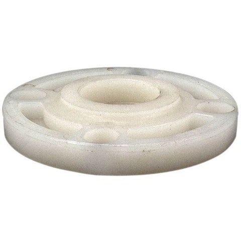 (Nibco Part#: CE03739) 6619-W - Blind Flange - Kynar Natural PVDF Schedule 80, One-Piece Webbed Design - Flow Control Products