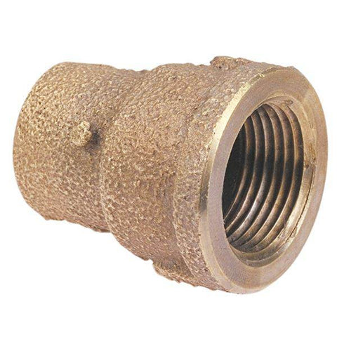 (Nibco Part#: B02530L) 703-LF - Adapter C x F - Performance Bronze - Flow Control Products