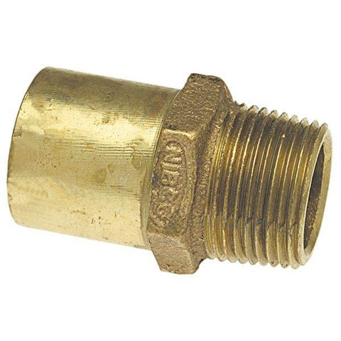 (Nibco Part#: B034550) 704-2 - Drop Adapter Ftg x M - Cast - Flow Control Products