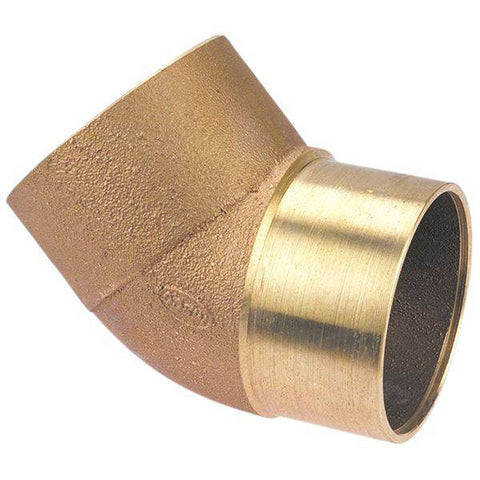 (Nibco Part#: B047100) 706-2 - 45° Fitting Elbow Ftg x C - Cast - Flow Control Products