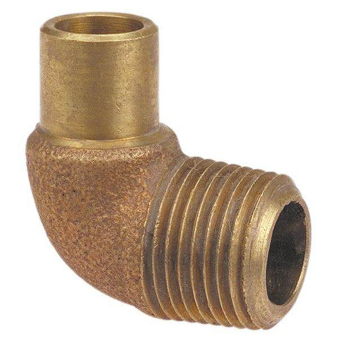 (Nibco Part#: B062550) 707-2-4 - 90° Fitting Elbow Ftg x M - Cast - Flow Control Products