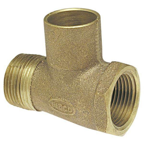 (Nibco Part#: B09200L) 710-3-4-LF - Tee M x F x C - Performance Bronze® - Flow Control Products