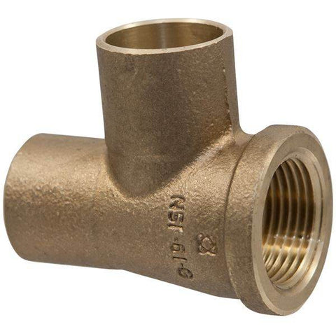 (Nibco Part#: BF5995L) 714-LF - Tee C x F x C - Performance Bronze - Flow Control Products