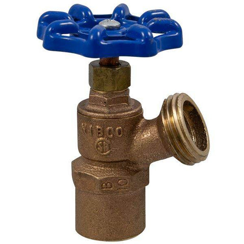 (Nibco Part#: N64F0P6) 72 - Boiler Drain - Multi-Turn, Cup to Hose - Flow Control Products