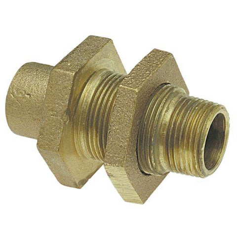 (Nibco Part#: B352300) 750-4 - Bulkhead Fitting C x M - Cast - Flow Control Products