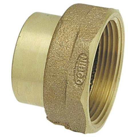 (Nibco Part#: E026250) 803-2 - DWV Fitting Adapter Ftg x F - Cast - Flow Control Products