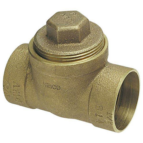 (Nibco Part#: E159150) 814 - DWV Test Tee C x C x Cleanout w/Plug - Cast - Flow Control Products