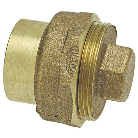 (Nibco Part#: E169200) 816 - DWV Fitting Cleanout Ftg x Cleanout w/Plug - Cast - Flow Control Products