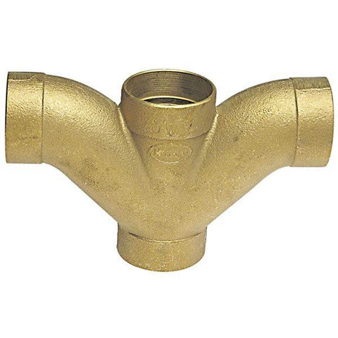 (Nibco Part#: E281050) 836 - DWV Long Turn Tee Wye C x C x C x C - Cast - Flow Control Products