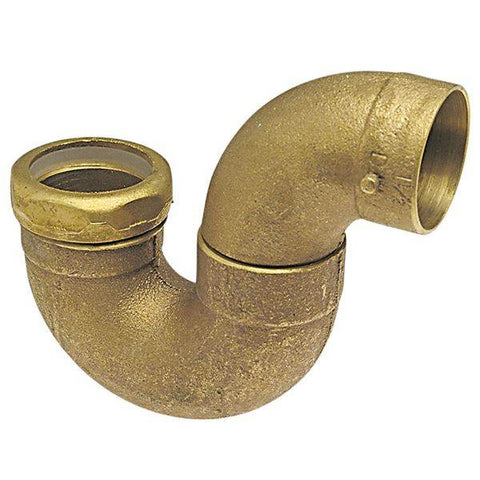(Nibco Part#: E545300) 881 - DWV P-Trap C x SJ - Cast - Flow Control Products