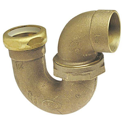 (Nibco Part#: E600350) 892 - DWV P-Trap with Union Joint C x SJ - Cast - Flow Control Products