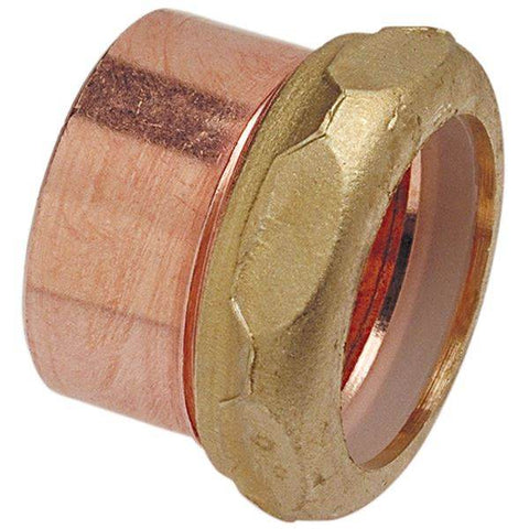 (Nibco Part#: H018000) 901-7 - DWV Trap Adapter C x SJ - Wrot - Flow Control Products