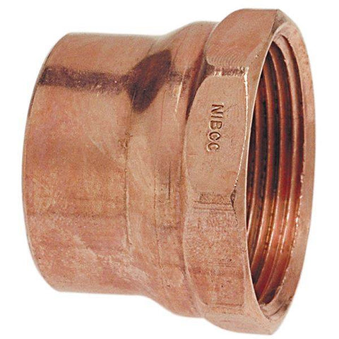 (Nibco Part#: H024500CB) 903 - DWV Adapter C x F - Wrot - Flow Control Products