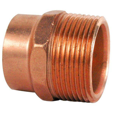 (Nibco Part#: H030350) 904 - DWV Adapter C x M - Wrot - Flow Control Products
