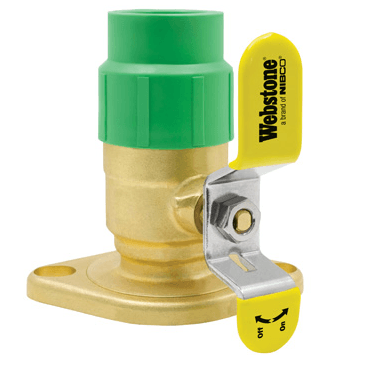 (Nibco Part#: H-91404WHV) 9140W Series - Full Port Forged Brass Uni-Flange Ball Valves - Flow Control Products